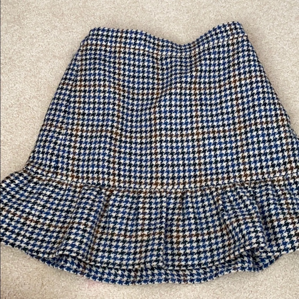 Plaid skirt